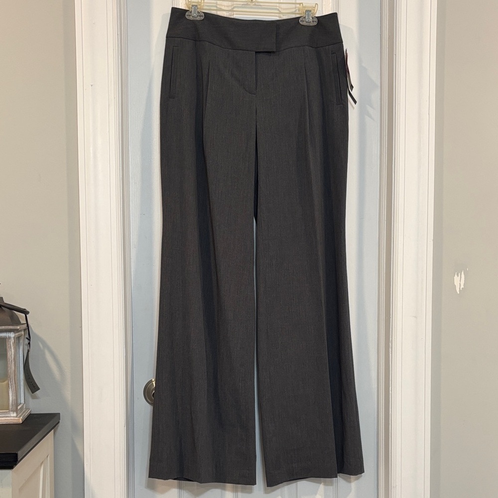 Style & Co. Charcoal Wide-Leg Pants